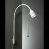 LED-Bettleseleuchte Mit Flexarm Und Rotem Licht -Eleganter Beleuchtungsladen 8524002