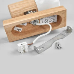 Svenda - Wandspot Aus Geöltem Eichenholz -Eleganter Beleuchtungsladen 8574252 4