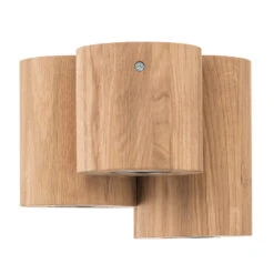 Deckenlampe Wooddream 3-flammig Eiche, Rund -Eleganter Beleuchtungsladen 8574392 6