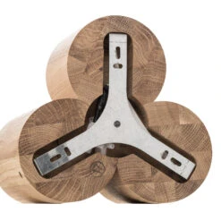 Deckenlampe Wooddream 3-flammig Eiche, Rund -Eleganter Beleuchtungsladen 8574392 7