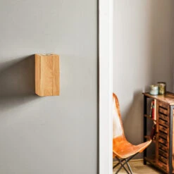 Wandleuchte Wooddream 1-flammig Eiche, Eckig, 20cm -Eleganter Beleuchtungsladen 8574442 2
