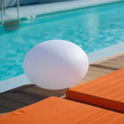 Flatball - Schwimmfähige LED-Dekorationsleuchte -Eleganter Beleuchtungsladen 8590012 2