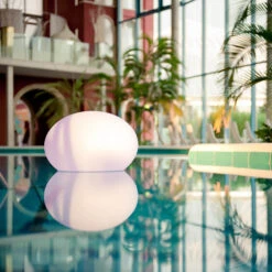 Schwimmfähige LED-Dekoleuchte Flatball L -Eleganter Beleuchtungsladen 8590013 3
