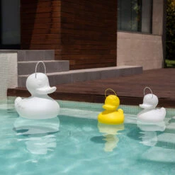LED-Designleuchte DUCK-DUCK S Für Außen In Weiß -Eleganter Beleuchtungsladen 8590069 8