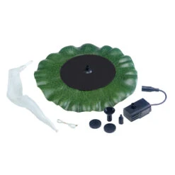 Solar-Brunnen Lily Fountain, Schwimmend -Eleganter Beleuchtungsladen 8614047 1
