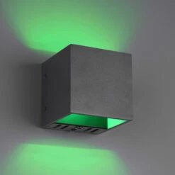 Trio WiZ Figo Smarte LED-Wandleuchte, Schwarz Matt -Eleganter Beleuchtungsladen 9005998 2