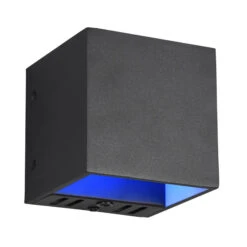 Trio WiZ Figo Smarte LED-Wandleuchte, Schwarz Matt -Eleganter Beleuchtungsladen 9005998 7