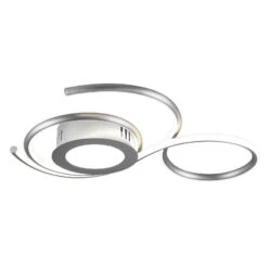 LED-Deckenleuchte Jive, 50cm, Nickel -Eleganter Beleuchtungsladen 9011208 1