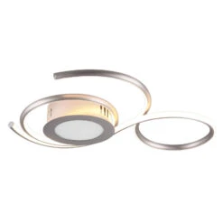 LED-Deckenleuchte Jive, 50cm, Nickel -Eleganter Beleuchtungsladen 9011208 2