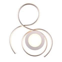 LED-Deckenleuchte Jive, 50cm, Nickel -Eleganter Beleuchtungsladen 9011208 5