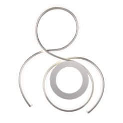 LED-Deckenleuchte Jive, 50cm, Nickel -Eleganter Beleuchtungsladen 9011208 7