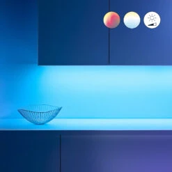 WiZ LED-Strip Starter Kit 2m, RGBW-Farbwechsel -Eleganter Beleuchtungsladen 9038163 3