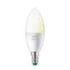 WiZ C37 LED-Lampe E14 4,9W Kerze Matt CCT -Eleganter Beleuchtungsladen 9038185