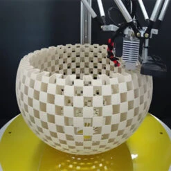 Stehleuchte Flechtwerk, Kugel, Creme-weiß -Eleganter Beleuchtungsladen 9039001 4