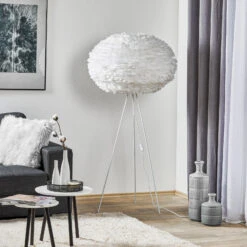 UMAGE Eos X-large Stehlampe Tripod Weiß -Eleganter Beleuchtungsladen 9521130 2