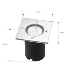 Lucande Eckige LED-Bodeneinbauleuchte Ava, IP67 15 Lucande Eckige LED-Bodeneinbauleuchte Ava, IP67 -Eleganter Beleuchtungsladen 9616026 4