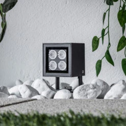 Lucande Erdspießstrahler Charlie Mit LED Für Außen, IP65 -Eleganter Beleuchtungsladen 9616044 2