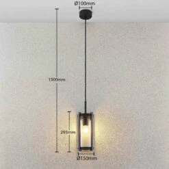 Lucande Brienne Pendelleuchte Für Außenbereich -Eleganter Beleuchtungsladen 9616167 3