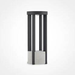 Lucande Overa LED-Sockelleuchte, Rund -Eleganter Beleuchtungsladen 9619303 5