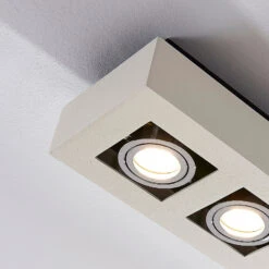 3-flammige Deckenlampe Vince In Weiß -Eleganter Beleuchtungsladen 9620458 4