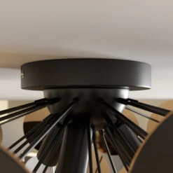 Schwarz-goldene Deckenlampe Kinan -Eleganter Beleuchtungsladen 9621167 3