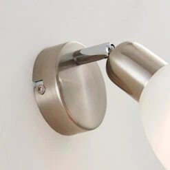 Wandleuchte Paulina, Nickel Satiniert -Eleganter Beleuchtungsladen 9621639 3