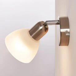 Wandleuchte Paulina, Nickel Satiniert -Eleganter Beleuchtungsladen 9621639 5