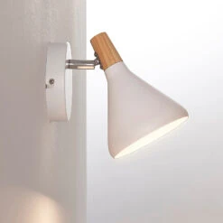 Wandleuchte Arina In Weiß, 1-flammig 14 Wandleuchte Arina In Weiß, 1-flammig -Eleganter Beleuchtungsladen 9621804 4