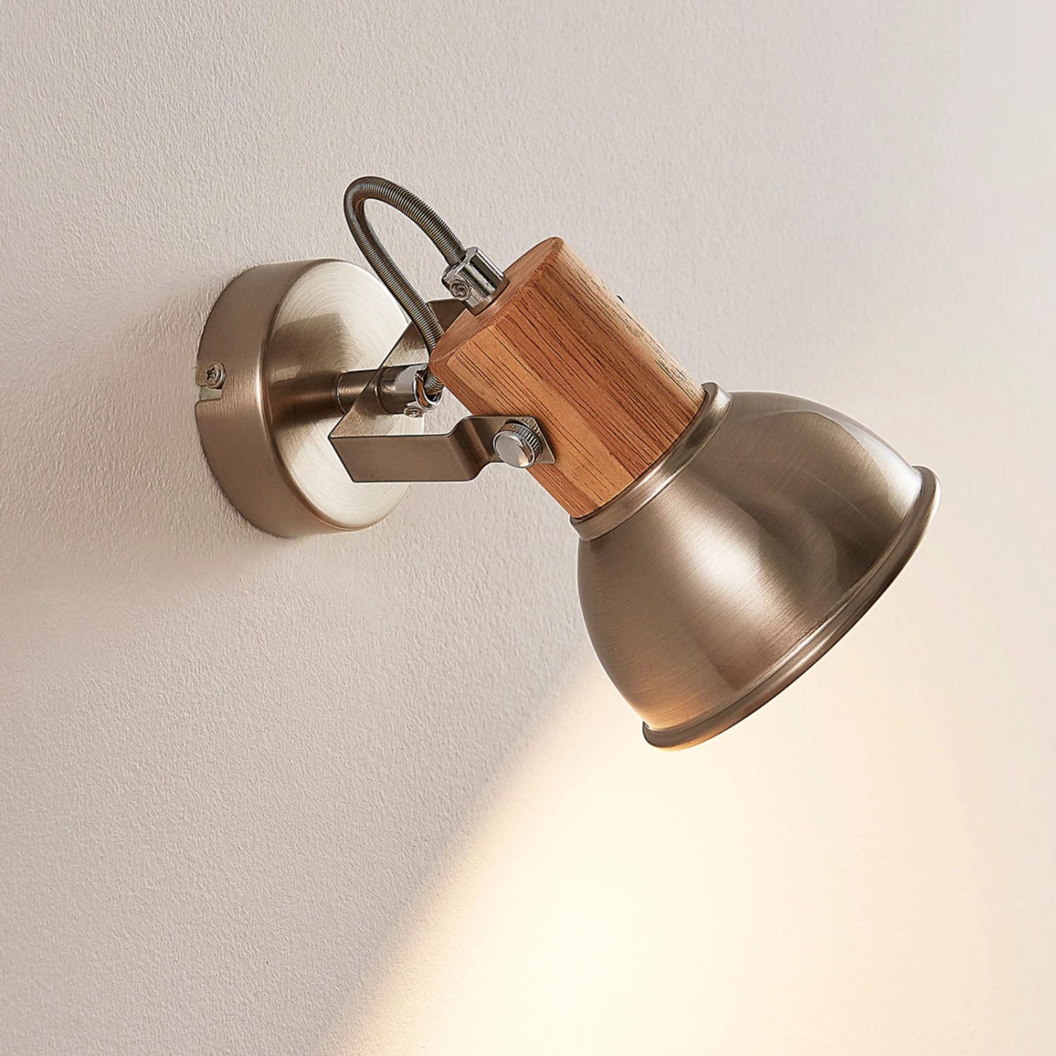 Wand- Und Deckenspot Dennis Mit Holzdetail 7 Wand- Und Deckenspot Dennis Mit Holzdetail – Bild 5