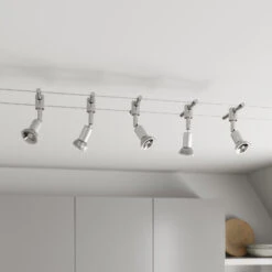 Seilsystem Rope Mit Strahlern, Fünfflammig -Eleganter Beleuchtungsladen 9624127 2