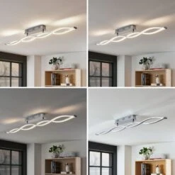 Lucande LED-Deckenlampe Roan, Wellenförmig -Eleganter Beleuchtungsladen 9624373 4