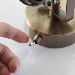 Wandleuchte Anze In Messing Antik -Eleganter Beleuchtungsladen 9624388 6