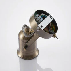 Wandleuchte Anze In Messing Antik -Eleganter Beleuchtungsladen 9624388 8