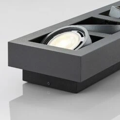 Deckenstrahler Ronka, 4-fl., Lang, Dunkelgrau -Eleganter Beleuchtungsladen 9624453 6