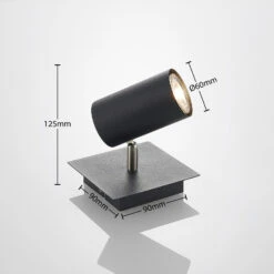 Lindby Joffrey Deckenstrahler, Einflammig, Schwarz -Eleganter Beleuchtungsladen 9624823 3