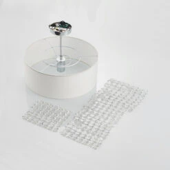 Lindby Estera Deckenleuchte Mit Behang, Weiß -Eleganter Beleuchtungsladen 9626840 8