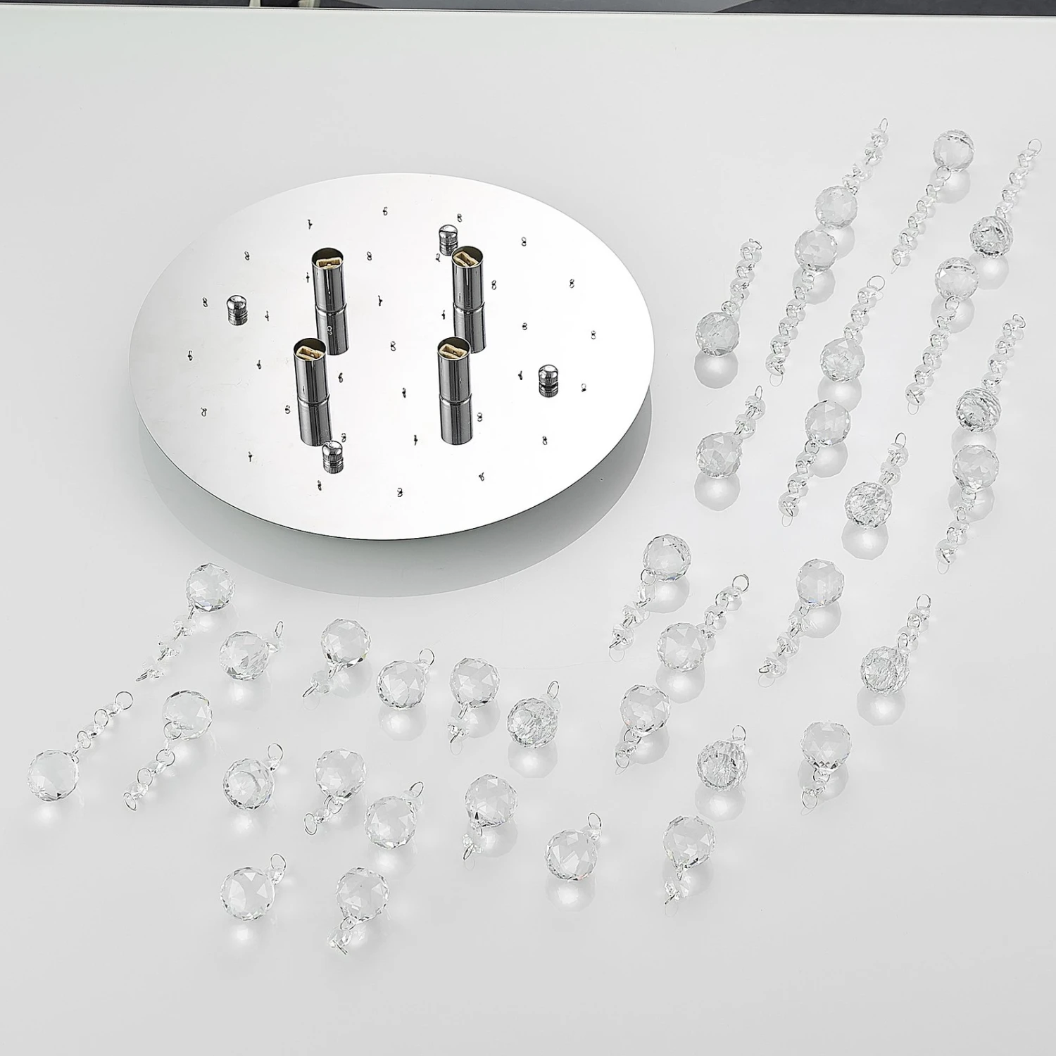 Lindby Antonino Deckenleuchte, Vierflammig 11 Lindby Antonino Deckenleuchte, Vierflammig – Bild 9