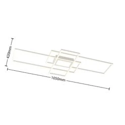 Lindby Caitlin LED-Deckenleuchte, Weiß -Eleganter Beleuchtungsladen 9626981 6