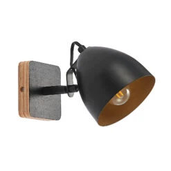 Lindby Colton Wand-Strahler Schwarz/gold, 1-fl. -Eleganter Beleuchtungsladen 9627656 2