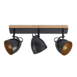 Lindby Colton Decken-Strahler Schwarz/gold 3-flg. 13 Lindby Colton Decken-Strahler Schwarz/gold 3-flg. -Eleganter Beleuchtungsladen 9627658 2