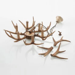 Lindby Tejask Hängelampe, Geweih, 6-fl., 70 Cm 18 Lindby Tejask Hängelampe, Geweih, 6-fl., 70 Cm -Eleganter Beleuchtungsladen 9627918 7