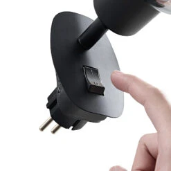 Lindby Lioma Steckdosenleuchte, Neigbar, Schwarz -Eleganter Beleuchtungsladen 9628266 6