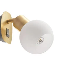 Lindby Lioma Steckdosenleuchte, Neigbar, Messing -Eleganter Beleuchtungsladen 9628267 4