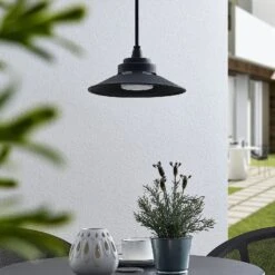 LED-Außenhängeleuchte Cassia, Dunkelgrau -Eleganter Beleuchtungsladen 9630085 2
