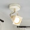 Weißer Spot Janek Mit GU10-Lampe -Eleganter Beleuchtungsladen 9639082