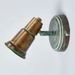 Antik Wirkender Spot Arielle, Grünspanoptik -Eleganter Beleuchtungsladen 9639100 3