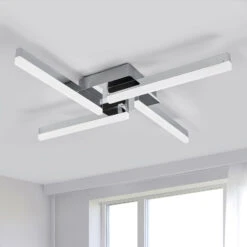 Vierflammige LED-Deckenleuchte Patrik, IP44 12 Vierflammige LED-Deckenleuchte Patrik, IP44 -Eleganter Beleuchtungsladen 9641101 2