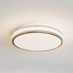 Arcchio Sinovu LED-Bad-Deckenlampe, Chrom, 29 Cm