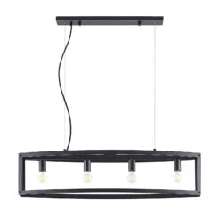 Lindby Mizgin Hängeleuchte Ohne Gitter 4-flammig -Eleganter Beleuchtungsladen 9921135 3