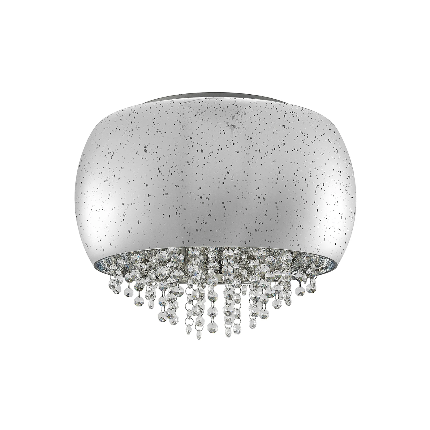 Lucande Elinara Kristall-Deckenlampe, 40 Cm Chrom 7 Lucande Elinara Kristall-Deckenlampe, 40 Cm Chrom – Bild 5